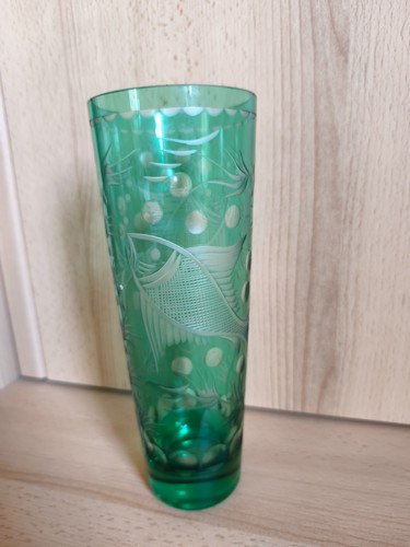Kobaltblaue kristallvase - kobaltblaue,