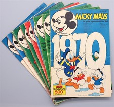 Micky Maus 1970 Magazin Auswahl Comic Heft Ehapa Verlag Walt Disney