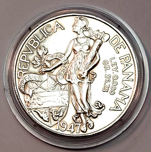 Panama balboa 1947 silber - panama,