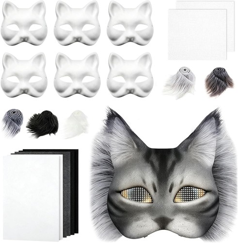 Halloween katzenmasken - halloween, 6