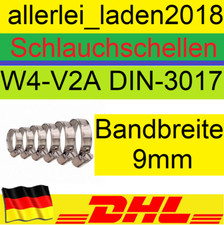 ?Schlauchschellen W4 Edelstahl V2A Rohrschellen Schlauchbinder 8 - 110mm ?