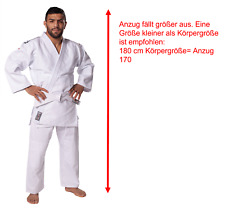 Judoanzug DanRho® Classic weiß 140-200, 600g/m², Größenhinweise beachten!