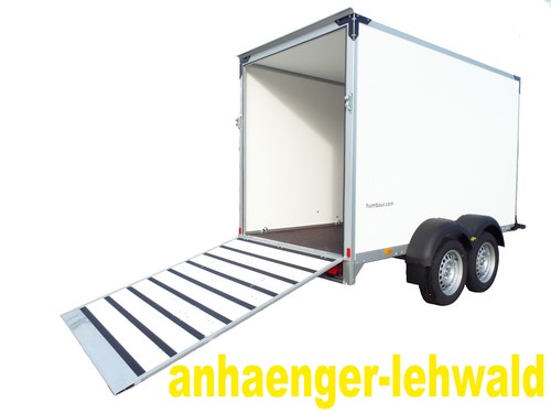 Humbaur kofferanhänger 5to - kofferanhänger, 2,5to