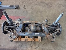 116* Mercedes W203 C220CDi Komplette Hinterachse Differenzial Federn Stoßdämpfer