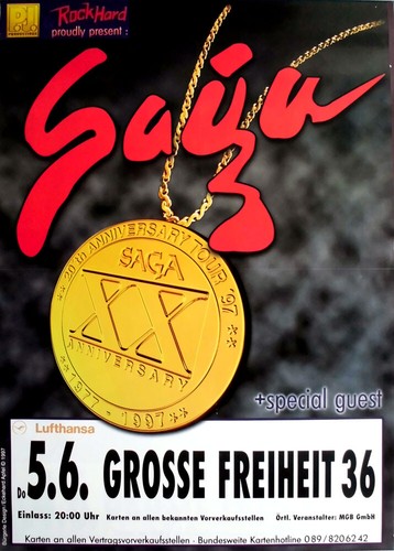 Saga 1997 live in concert - -,