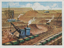 55/7 SAMMELBILD BAU DES WESER