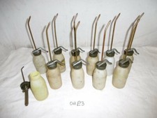 1xÖlflaschen mit Pumpe Öl Flasche 300ml ex BW Bundeswehr (OH23)