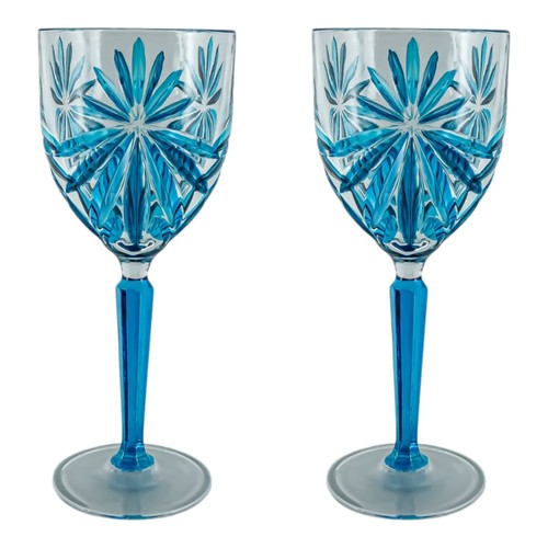 Zecchin paar hellblaue murano - hellblaue,