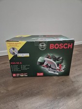 Bosch Kreissäge PKS 55 A, 1200 W, Präzises Sägen in Holz