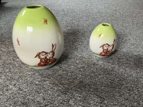 Goebel porzellan vase hase - goebel,