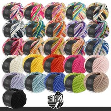 Lana Grossa 100 g Confetti Wolle Garn Stricken Merino Dochtgarn 26 Farben