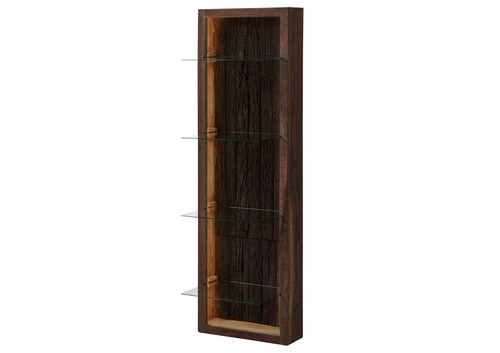 Wandregal akazie 45x30x145 - akazie,