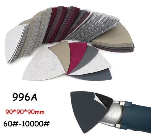 90mm dreieck sandpapier klett - sandpapier,