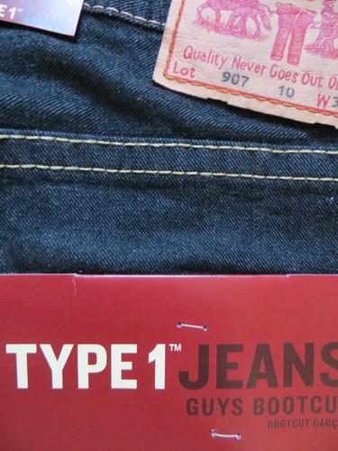 Levi type lot 907 bootcut - type,