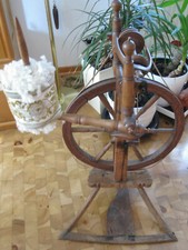 Altes antikes Spinnrad Sorben