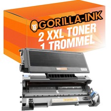 Trommel & 2 Toner XL für Brother HL-5350 HL-5340D HL-5340DL TN-3280 DR-3200