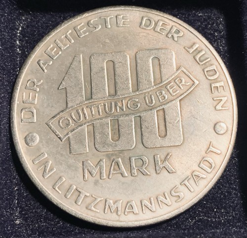 1943 łódź 100 mark quittung - 100,