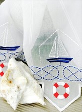 Scheibengardine Kurzgardine