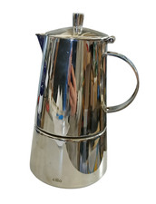 Cilio Edelstahl Espressokocher ca. 4-6 Tassen Espresso Maker Moka