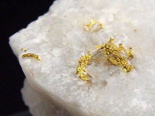Gold kristallin quarz - kristallin,
