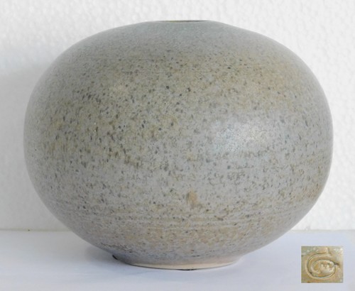 Studiokeramik vase kugelvase - studiokeramik,