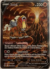 Pokemon Entei V Alternative Art | Deutsch GG36/GG70 Zenit der Könige | Near Mint