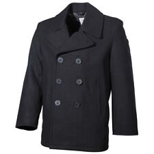 MFH US Pea Coat schwarz Mantel