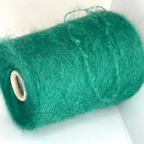 Smaragdgrünes kid mohair - kid,