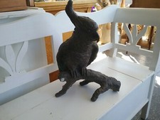 Bronzeskulptur Papagei Ara