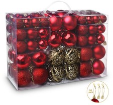 Weihnachtskugeln Kunststoff