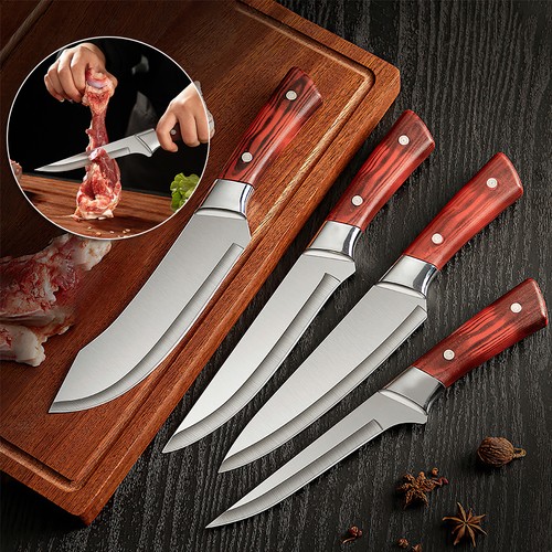 Stück küchenmesser set - 4,