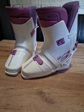 Skischuhe Salomon Sx62  HTC  ca.Grösse 38,5 Weiss Lila 