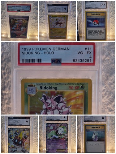 Pokemin gradingcards psa cgc - psa,