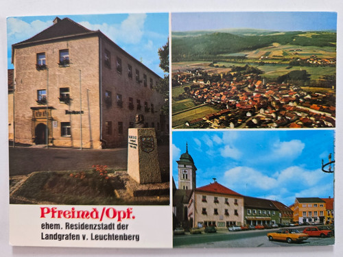 Ansichtskarte pfreimd - ansichtskarte,