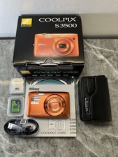 Nikon Coolpix S3500 Orange