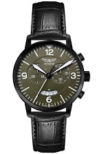 Uhren Aviator Swiss Airacobra Chrono V.2.13.5.076.4  Schweizer Quarzuhrwerk