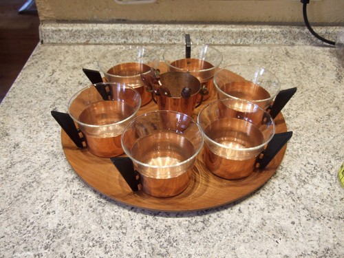 Bowle service aus messing - aus,