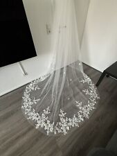 Brautcape / Brautschleier / Brautcape Hochzeit lang