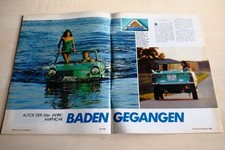 MOT 23/1989 Amphicar in einer