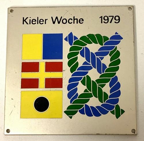 Plakette kieler woche - plakette,