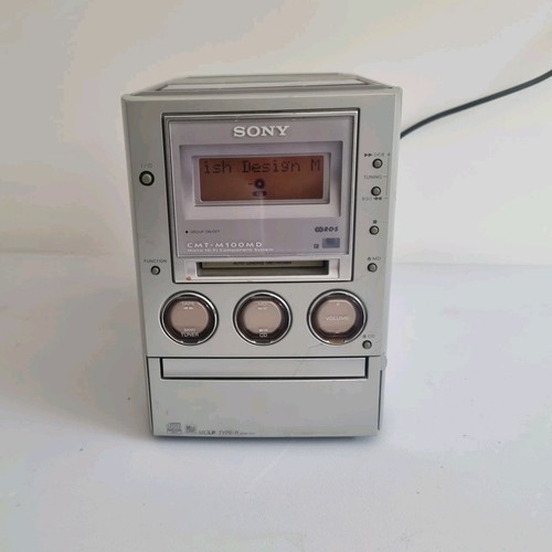Sony cmt m100md micro - sony,
