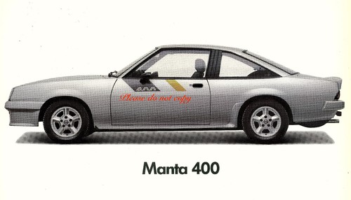 Opel manta 400 foto selten - manta,