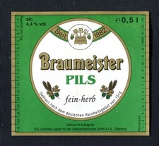Bieretiketten Braumeister SGL Offenburg