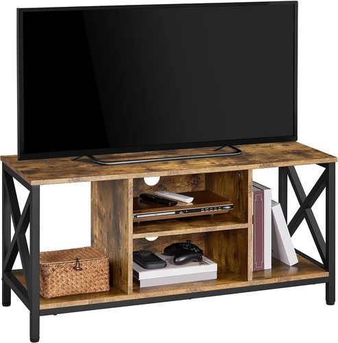 Bank mit regalen - tv-bank,