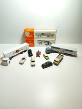 Wiking Modellauto Set Konvolut 9 Stück Mercedes BMW Trabant Trabbi Sattelzug OVP
