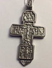 925er Silber Kreuz Anhänger
