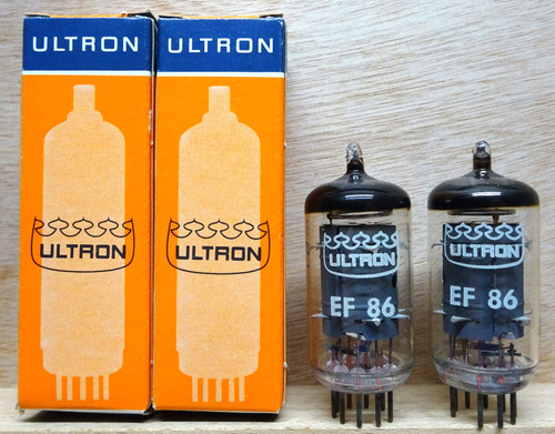Pair ultron ef86 rft made - ef86,