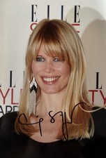 Claudia Schiffer - Autogramm