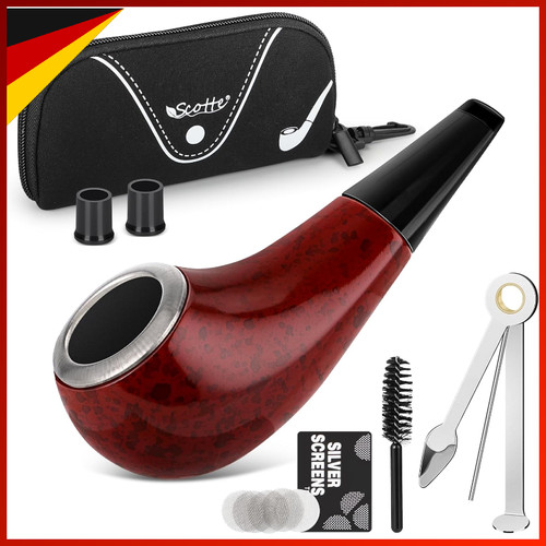 Tabakpfeife klein glänzend - klein,