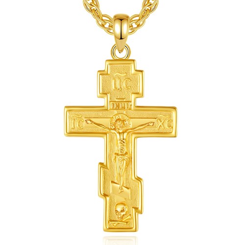 Orthodoxes kreuz kette 925 - kreuz,